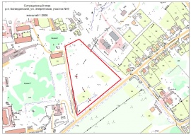 Ситуационный план земельного участка в Челябинске Кадастровые работы в Челябинске