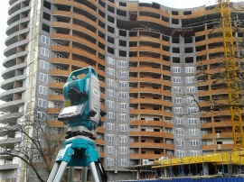 Фасадная съёмка Геодезические работы в Челябинске